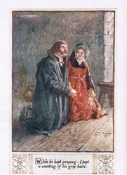 Während er betete, zählte ich seine grauen Haare